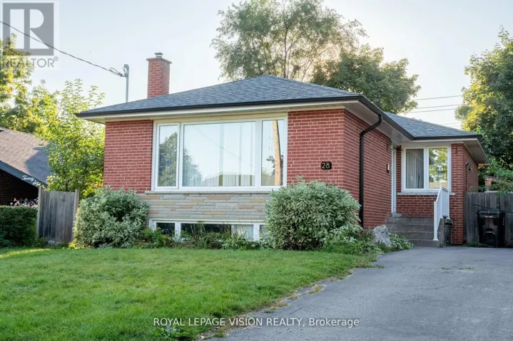 28 JEFFTON CRESCENT, Toronto (Woburn), Ontario M1G2R5