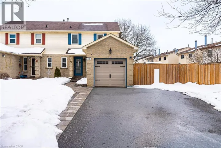 43 KIPLING Crescent, Ajax, Ontario L1S5A7