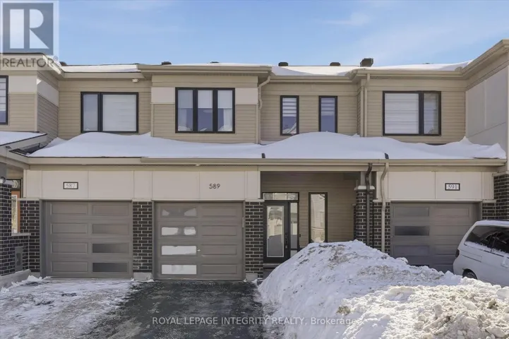 589 CATLEAF ROW, Ottawa, Ontario K4A5J4