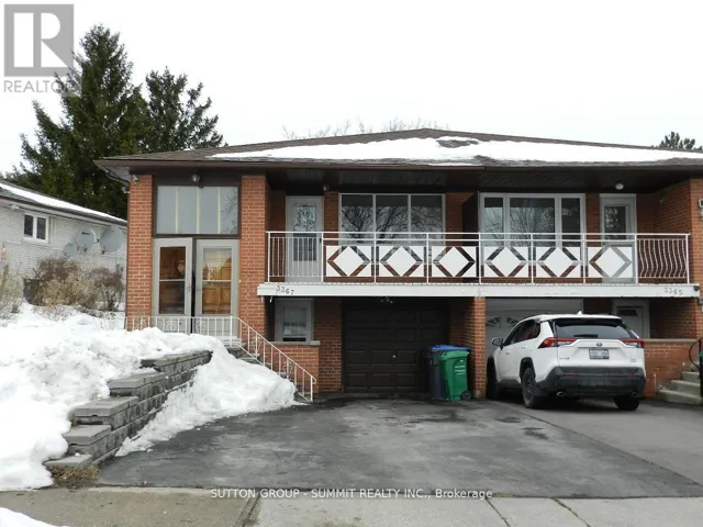 UPPER - 3367 VERHOEVEN DRIVE, Mississauga (Erindale), Ontario L5C2B3