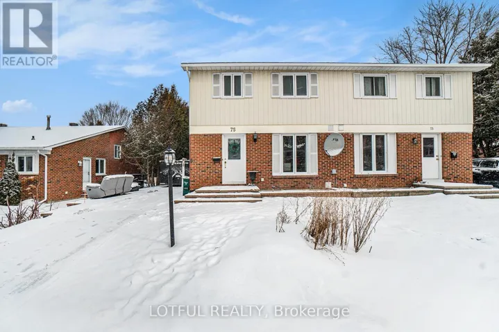 B - 75 DALEHURST DRIVE, Ottawa, Ontario K2G3V1