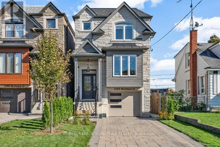 229A MCINTOSH STREET, Toronto (Birchcliffe-Cliffside), Ontario M1N3Z2