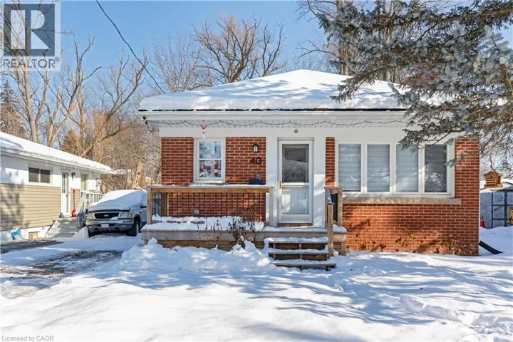 40 CONCORD Avenue Unit# BASEMENT, Dundas, Ontario L9H1R7