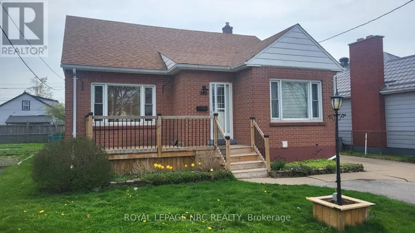 MAIN FLOOR - 240 WALLACE AVENUE S, Welland (Lincoln/Crowland), Ontario L3B1R6
