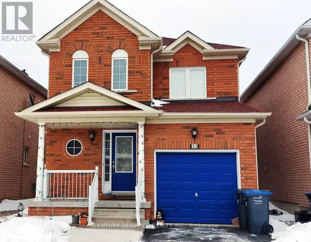 UPPER - 33 BRAMFIELD STREET, Brampton (Fletcher's Meadow), Ontario L7A2W1