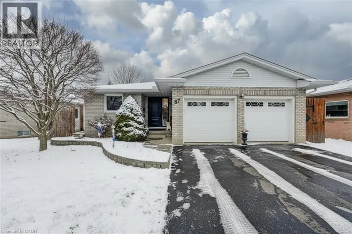 87 SOUTHWOOD Drive, Cambridge, Ontario N1S3S3