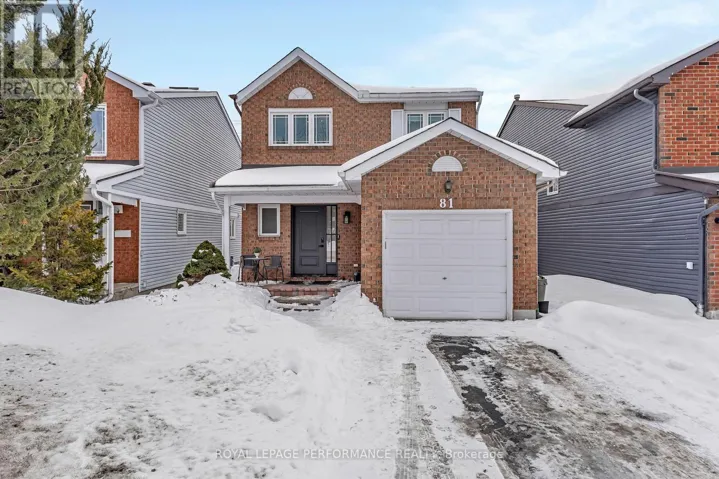 81 SADDLE CRESCENT, Ottawa, Ontario K1G5L3