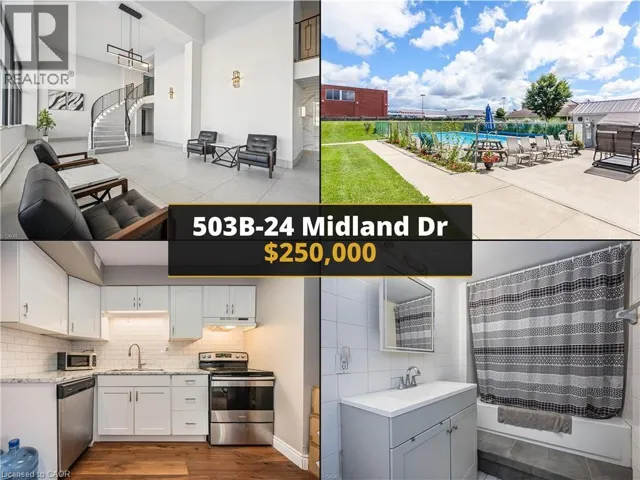 24 MIDLAND Drive Unit# 503B, Kitchener, Ontario N2A2A8