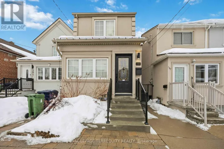 BSMT - 289 BOON AVENUE, Toronto (Caledonia-Fairbank), Ontario M6E4A2