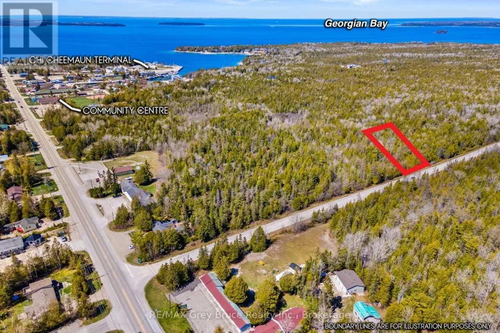 100' x 200' property for sale in Tobermory