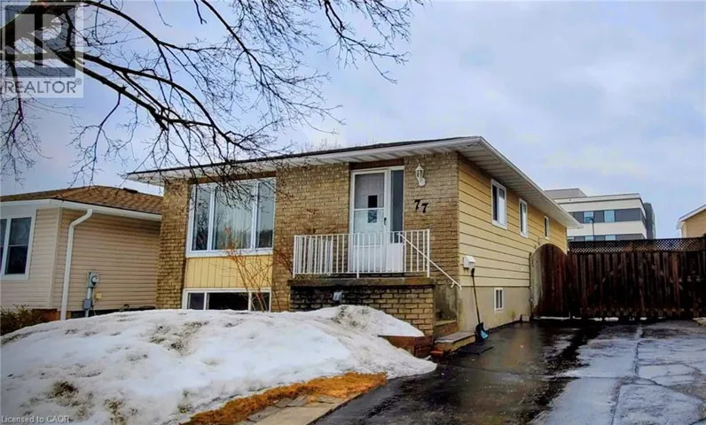 77 SEKURA Crescent, Cambridge, Ontario N1R7C9