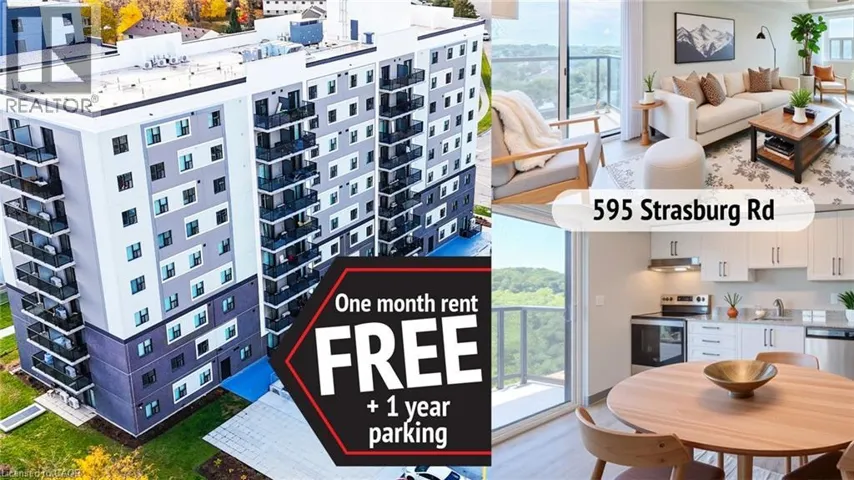 595 STRASBURG Road Unit# 211, Kitchener, Ontario N2E4J1