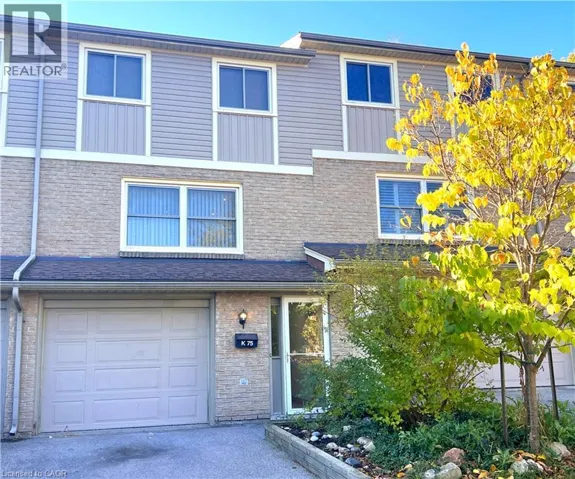 223 PIONEER Drive Unit# K75, Kitchener, Ontario N2P1L9