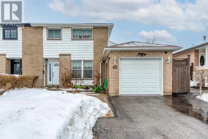 43 FLAMINGO CRESCENT, Brampton (Southgate), Ontario L6T2G6