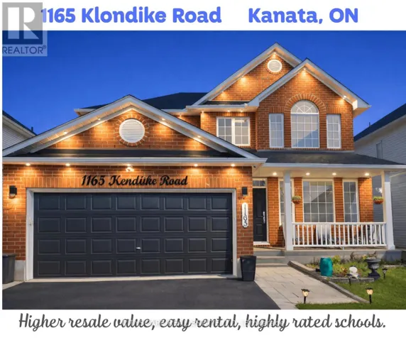 1165 KLONDIKE ROAD, Ottawa, Ontario K2W1C8