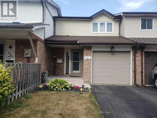 551 DORCHESTER DRIVE, Oshawa (Vanier), Ontario L1J6L3