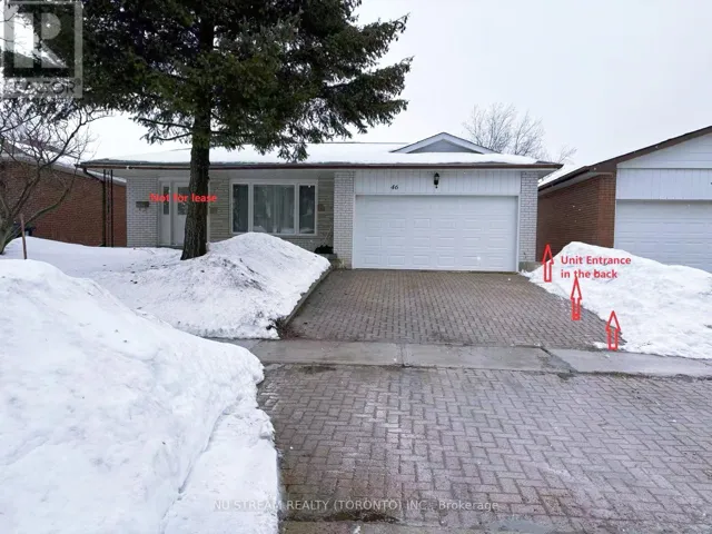 GROUND - 46 STAINFORTH DRIVE, Toronto (Agincourt South-Malvern West), Ontario M1S1L8