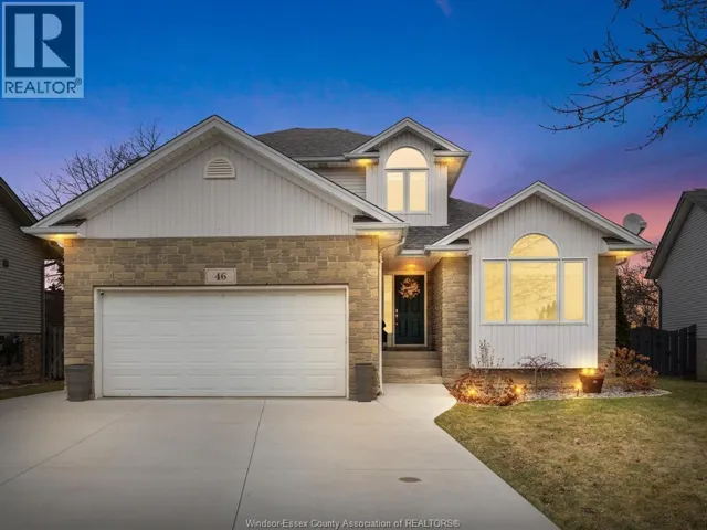 46 Brush CRESCENT, Amherstburg, Ontario N9V3Y5