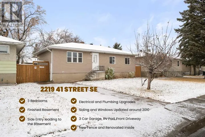 2219 41 Street SE, Calgary, Alberta T2B1C8