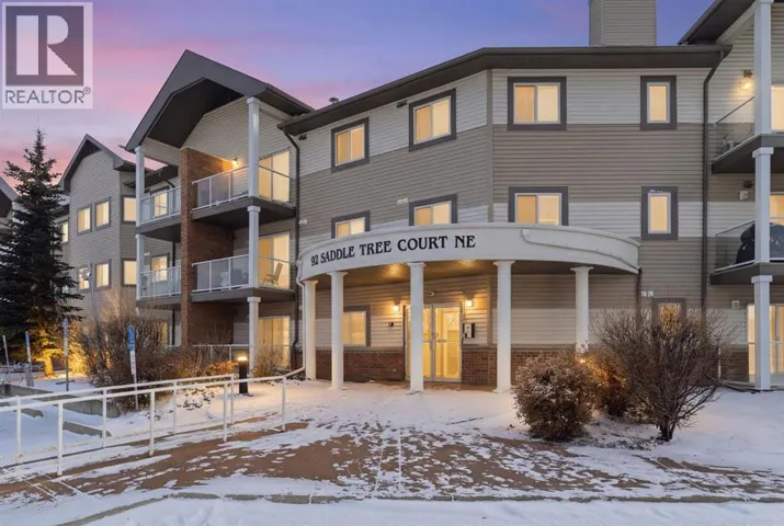204, 92 Saddletree Court NE, Calgary, Alberta T3J0K9