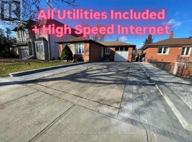 BSMT - 138 GOULDING AVENUE, Toronto (Newtonbrook West), Ontario M2M1L6