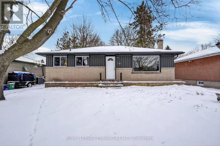 78 MARK STREET, London East (East D), Ontario N5V2G5