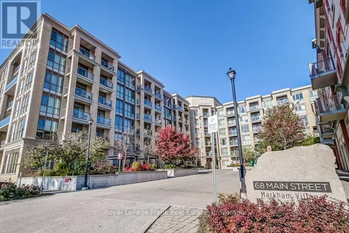 609 - 68 MAIN STREET N, Markham (Old Markham Village), Ontario L3P0N5