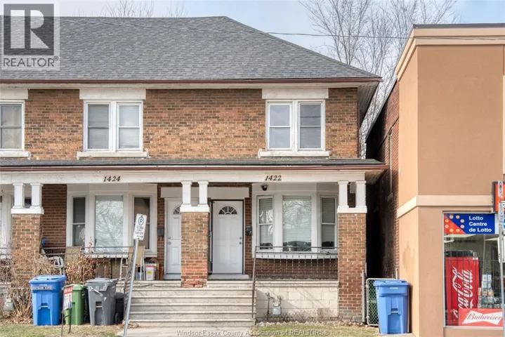 1422 WYANDOTTE STREET West, Windsor, Ontario N9B1H4