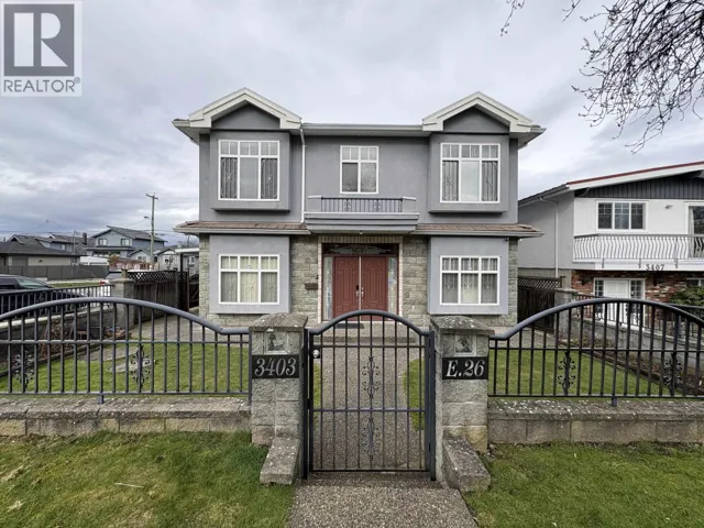 3403 E 26TH AVENUE, Vancouver, British Columbia V5R1M2