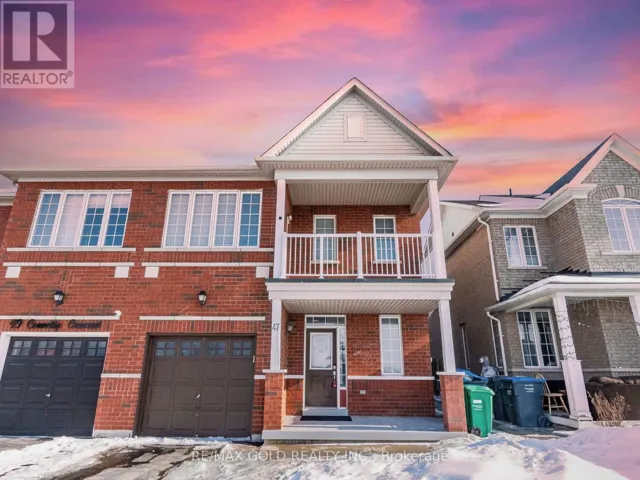 47 CONNOLLY CRESCENT, Brampton (Sandringham-Wellington), Ontario L6R0G9