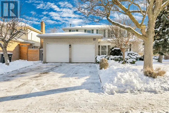 27 NORTHAMPTON STREET, Brampton (Westgate), Ontario L6S3Y6