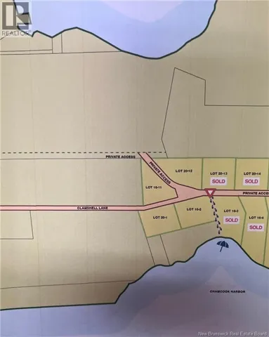 Lot #12 Waters Edge Drive, Chamcook, New Brunswick E5B1N5