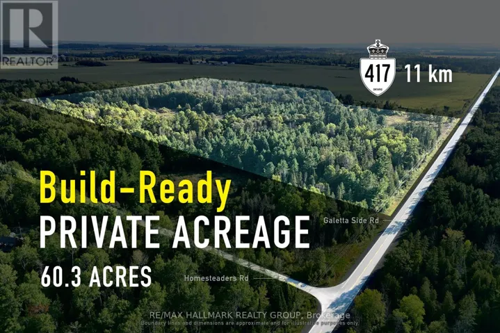 00 GALETTA SIDE ROAD, Ottawa, Ontario K0A1X0