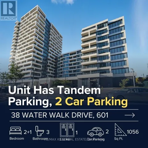 601 - 38 WATER WALK DRIVE, Markham (Unionville), Ontario L3R6M8
