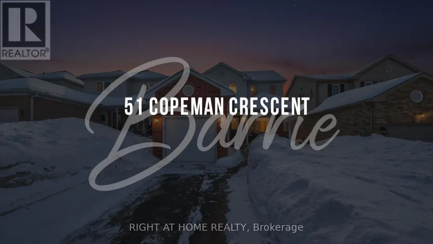 51 COPEMAN CRESCENT, Barrie (Painswick North), Ontario L4N8B4