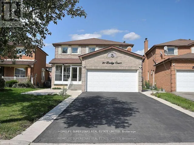 20 BEXLEY COURT, Brampton (Fletcher's Creek South), Ontario L6W4B2