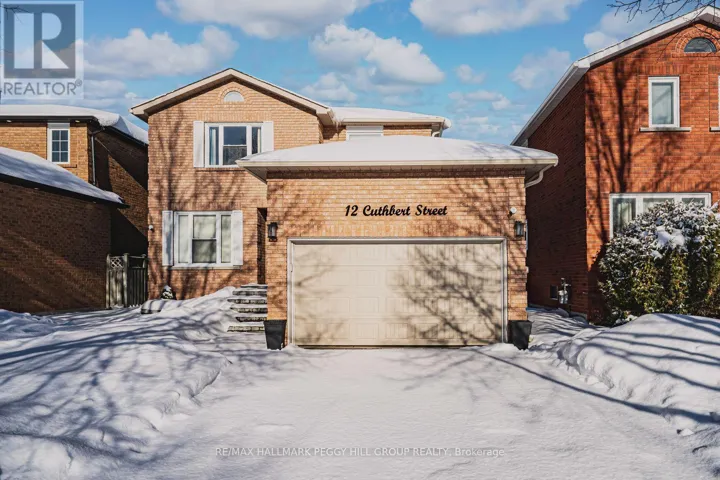 12 CUTHBERT STREET, Barrie (Ardagh), Ontario L4N6X7