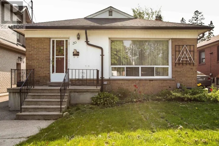 30 NORTHAMPTON DRIVE, Toronto (Islington-City Centre West), Ontario M9B4S6