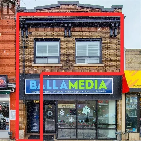 294 OTTAWA Street N Unit# UPPER B, Hamilton, Ontario L8H3Z9
