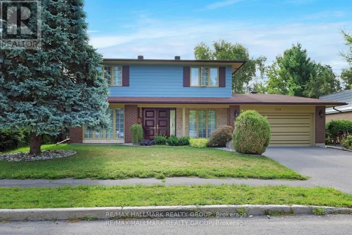 1712 PLAYFAIR DRIVE, Ottawa, Ontario K1H5S6