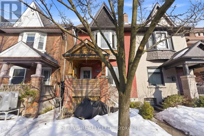 747 GLADSTONE AVENUE, Toronto (Dovercourt-Wallace Emerson-Junction), Ontario M6H3J5