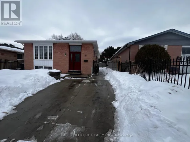 BSMT - 27 WINSTANLY CRESCENT, Toronto (Malvern), Ontario M1B1N3
