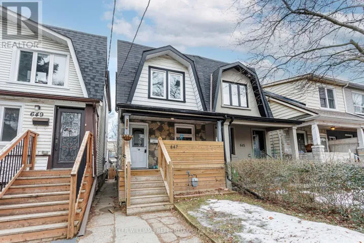 647 RHODES AVENUE, Toronto (Greenwood-Coxwell), Ontario M4J4X5
