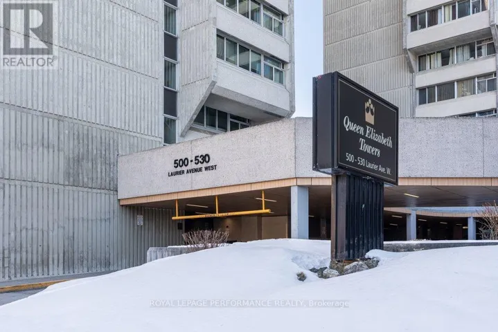 1608 - 500 LAURIER AVENUE W, Ottawa, Ontario K1R5E1