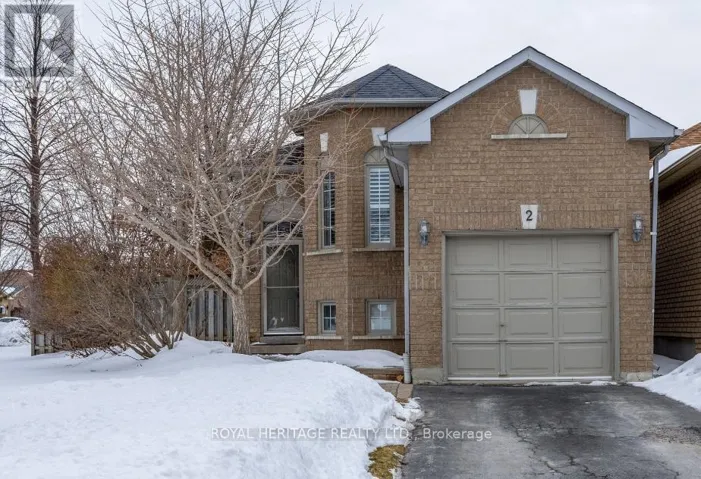 2 WILLEY DRIVE, Clarington (Bowmanville), Ontario L1C4Z7