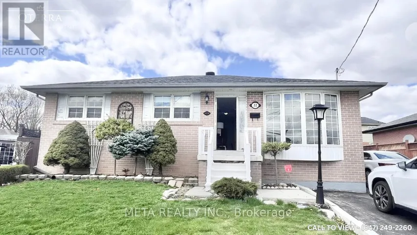 22 GARFIELD CRESCENT, Brampton (Brampton North), Ontario L6V1V8