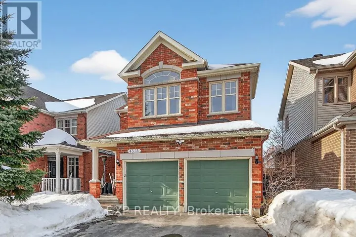 4313 GOLDENEYE WAY, Ottawa, Ontario K1V2H2
