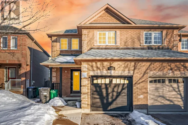 122 TWIN PINES CRESCENT, Brampton (Northwest Sandalwood Parkway), Ontario L7A1N1