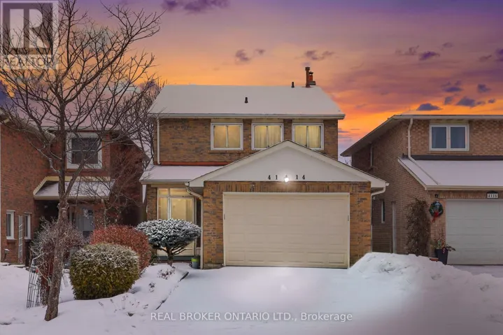 4114 TRAPPER CRESCENT, Mississauga (Erin Mills), Ontario L5L3A9
