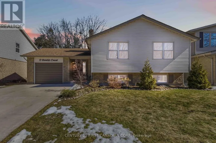 11 GREENBRIER CRESCENT, London South (South N), Ontario N6J3X6